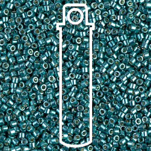 8/0 Delica Duracoat Glvn Seafoam-6.8gm Tb - DBL-1847-TB