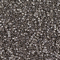 15/0 Delica Steel -50 Gm Bag - DBS0021