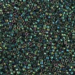15/0 Delica Metallic Teal Iris-50 Gm Bag - DBS0027