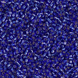 15/0 Delica S/l Cobalt -50gm Bg - DBS0047