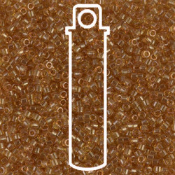 15/0 Delica Tr Saffron Luster -apx 7gm - DBS0118-TB