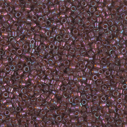 15/0 Delica Mulberry Rnbw Gold Luster -50 Gm Bag - DBS0129