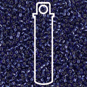 15/0 Delica S/l Montana Sapphire -apx 7gm - DBS0183-TB