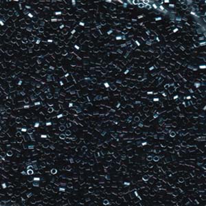 15/0 Delica Gunmetal -hex Cut/ 50 Gm - DBSC-0001