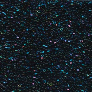 15/0 Delica Blue Iris -hex Cut/ 50 Gm - DBSC-0002