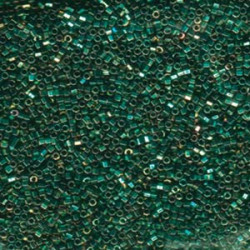 15/0 Delica Metallic Teal -iris Hex Cut/ 50 Gm - DBSC-0027
