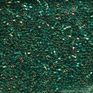15/0 Delica Metallic Teal -iris Hex Cut/ 50 Gm - DBSC-0027