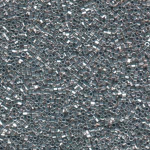 15/0 Delica Palladium -plated Hex Cut/ 50 Gm - DBSC-0038