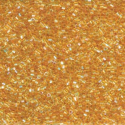 15/0 Delica Trans Lt Topaz Ab Hex Cut/ 50 Gm - DBSC-0100