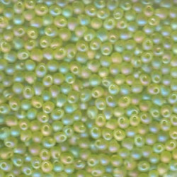 Drop Bd (3.4mm) Japanese 250gm Matte Transparent Lime Ab - DP-9143FR