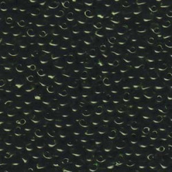 Drop 3.4mm Tr Olive Miyuki 250 Gram Bag - DP-9158