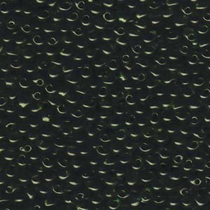 Drop 3.4mm Tr Olive Miyuki 250 Gram Bag - DP-9158