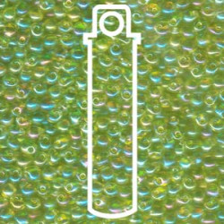 Miyuki Drop 3.4mm Trans Tr Chartreuse Ab - 25gm - DP-9258-TB