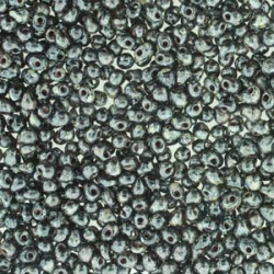 3.4 Mm Drop Picasso Smoky Black Matte-250 Gm/bg - DP-94511
