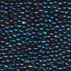 Drop Bd (3.4mm) Japanese 250gm Metallic Dk Blue Iris - DP-9452