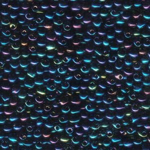 Drop Bd (3.4mm) Japanese 250gm Metallic Dk Blue Iris - DP-9452