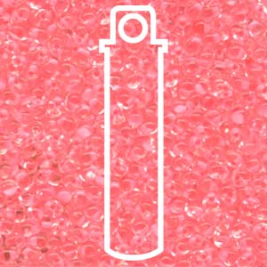 Miyuki Drop 3.4mm Pink Lnd Crystal - 25gm - DP-9F1-TB