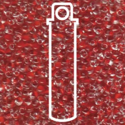 Miyuki Drop 3.4mm Red Lnd Crystal - 25gm - DP-9F24-TB