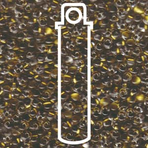 Miyuki Drop 3.4mm Spkl Metg/l Cry Matte- 25gm - DP-9F35-TB