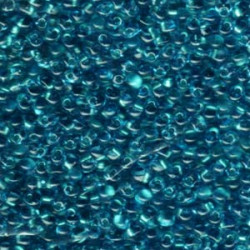 Drop 3.4mm Spkl Aqua Green Aqua Miyuki 250 Gram Bag - DP-9F46