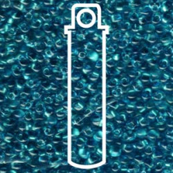 Miyuki Drop 3.4mm Spkl Aqua Grn Aqua- 25gm - DP-9F46-TB
