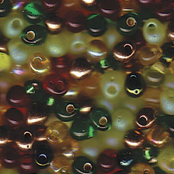 3.4mm Drop Mix Earthtone 250 Gm - DP-9MIX07