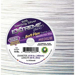 Extreme Flex .019 Dia Sterling Silver-50ft