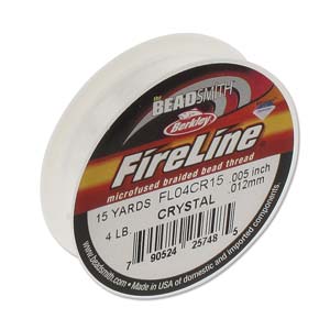 Fireline Thread 4lb Crys 0.005in/0.12mm 15yard