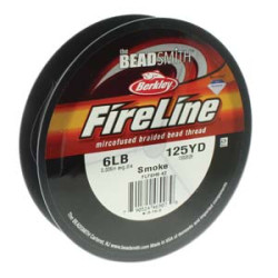 6 Lb Fireline Smoke Grey .006 In/.15mm Dia 125 Yrd