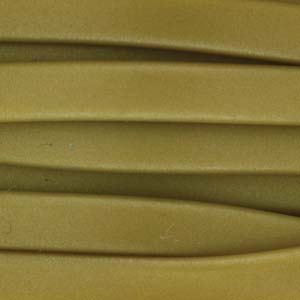 5mm Flat Rubber Gold Pearl 5 Meter Spool