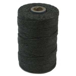 Irish Waxed Linen Charcoal 4ply 50 Gm Aprox 100yds
