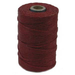 Irish Waxed Linen Ctry Red 4ply 50 Gm Aprox 100yds
