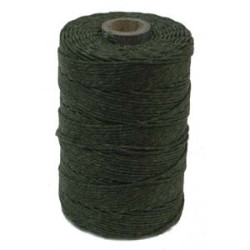 Irish Waxed Linen Dk Em Grn 4ply 50 Gm Aprox 100yds