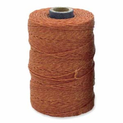 Irish Waxed Linen Lt Rust 4ply 50 Gm Aprox 100yds