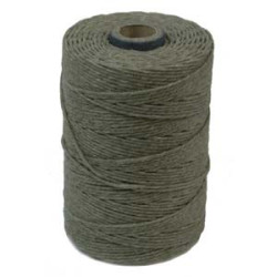 Irish Waxed Linen Olive Drab 4ply 50 Gm Aprox 100yds