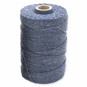 Irish Waxed Linen Royal Blue 4ply 50 Gm Aprox 100yds