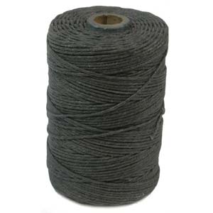 Irish Waxed Linen Slate Grey 4ply 50 Gm Aprox 100yds