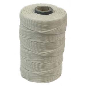 Irish Waxed Linen White 4ply 50 Gm Aprox 100yds