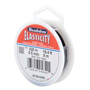 Elasticity 0.5 Mm Black 5 M -ea