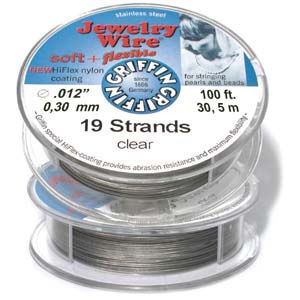 Jewelry Wire .012 Clear 100 Ft Spl