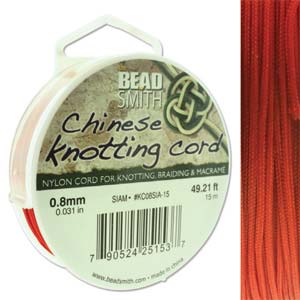Knotting Cord .8mm 15 Meter Siam