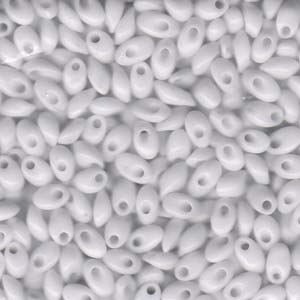 Long Magatama 4x7mm White-100gm - LMA-402
