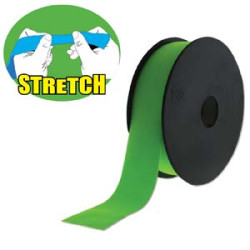 Fashion Stretch 30mm W 10m/spl (32.8ft) Green