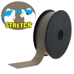 Fashion Stretch 30mm W 10m/spl (32.8ft) Beige