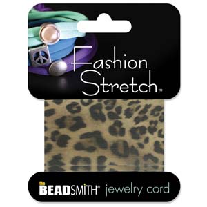 Leopard Fashion Stretch 1 Meter/39 In 30mm Wide