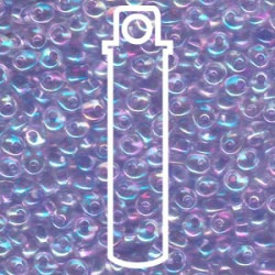 Magatamas 4mm Lilac Lnd Crystal Ab -apx 24gm - MA4-2145-TB