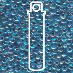 Magatamas 4mm Topaz Lnd Aqua Ab -apx 24gm - MA4-2168-TB Magatamas 4mm Topaz Lnd Aqua Ab -apx 24gm - MA4-2168-TB