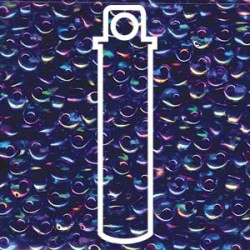 Magatamas 4mm Fuchsia Lnd Blue Ab -apx 24gm - MA4-2169-TB Magatamas 4mm Fuchsia Lnd Blue Ab -apx 24gm - MA4-2169-TB