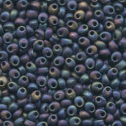 Magatamas 4mm 250 Gram Matte Black Ab - MA4-401FR