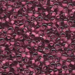 Magatamas 4mm 250 Gram Pink Lined Smoky Amy - MA4-F03